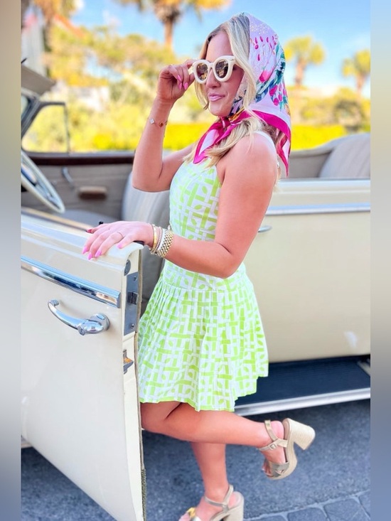 SSYS Dresses & Skirts - TIMELESS FIT AND FLARE DRESS WITH ELEGANT PLEATING